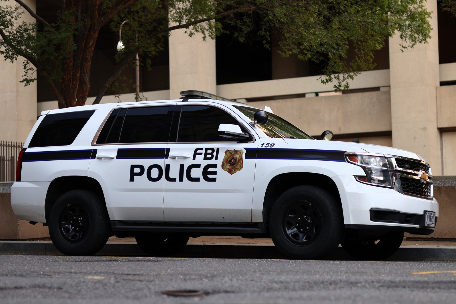 Federal Bureau of Investigation vehicle