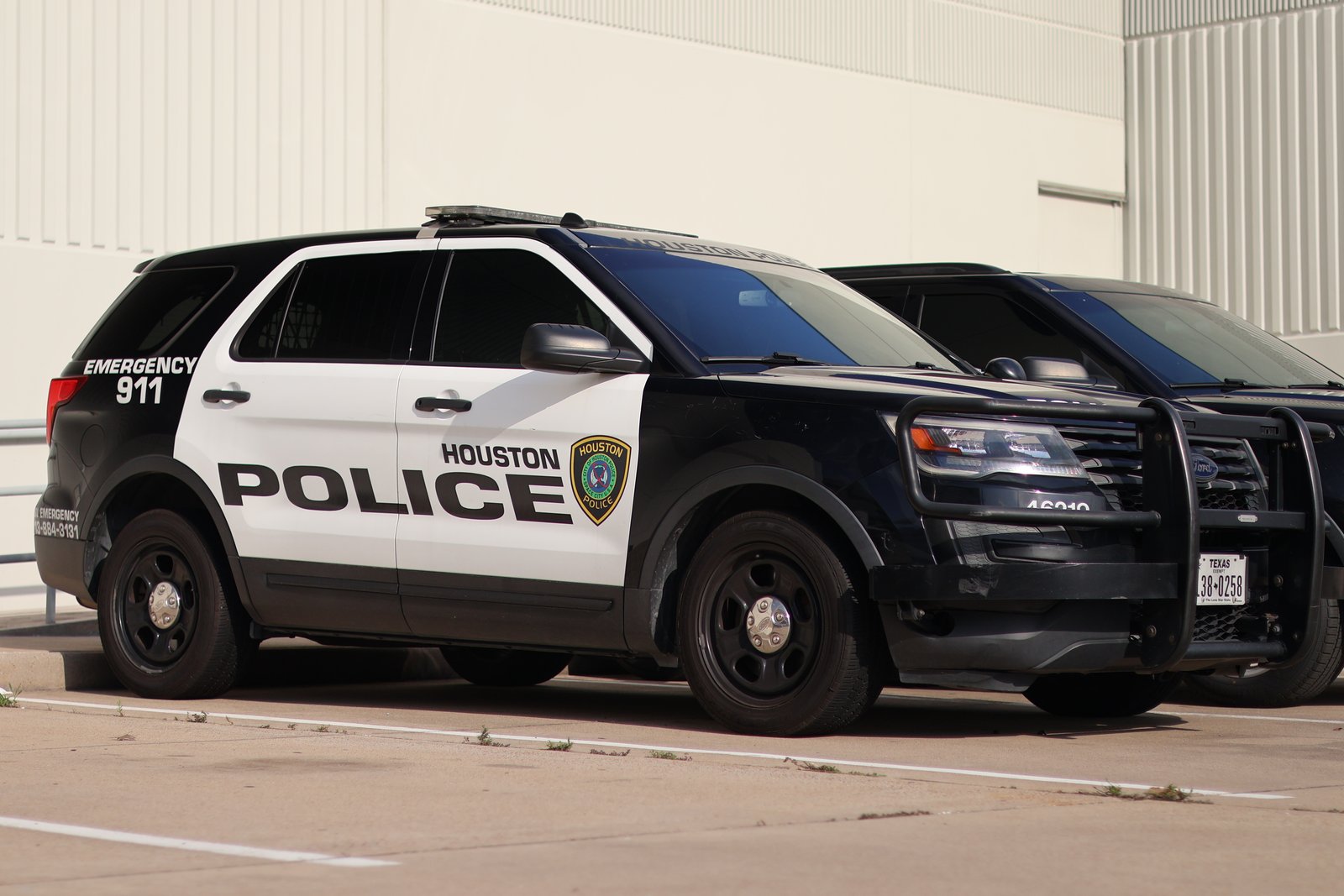Houston police vehicle