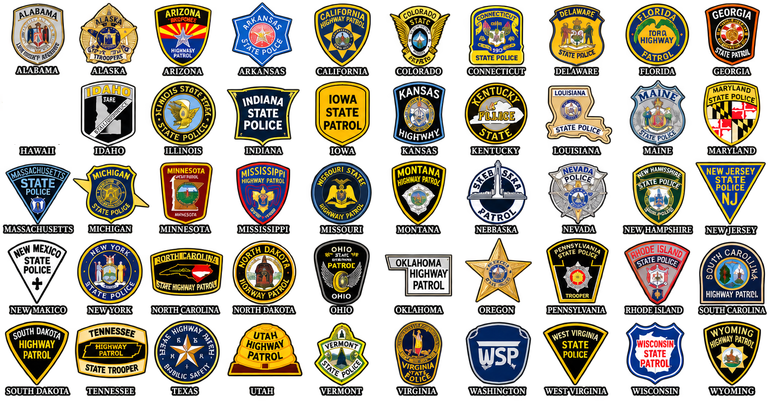 State law enforcement logos