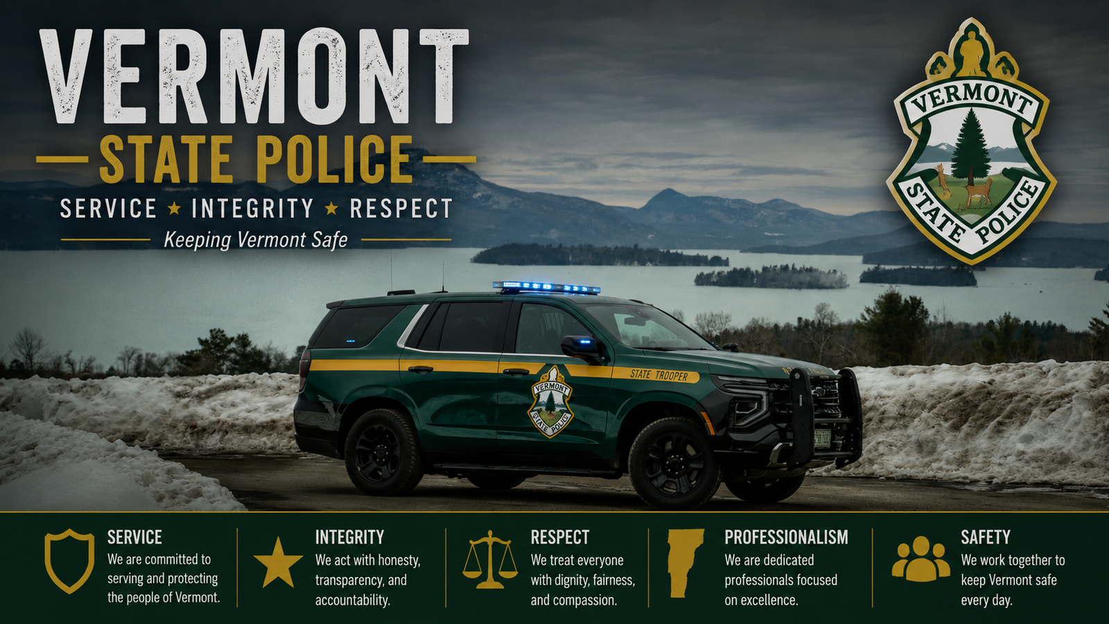 Vermont's State Law Enforcement
