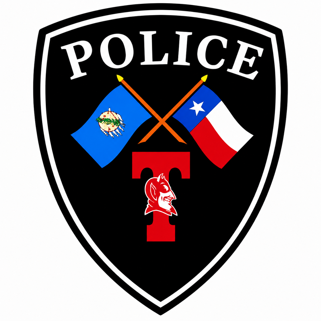 Texhoma Police logo
