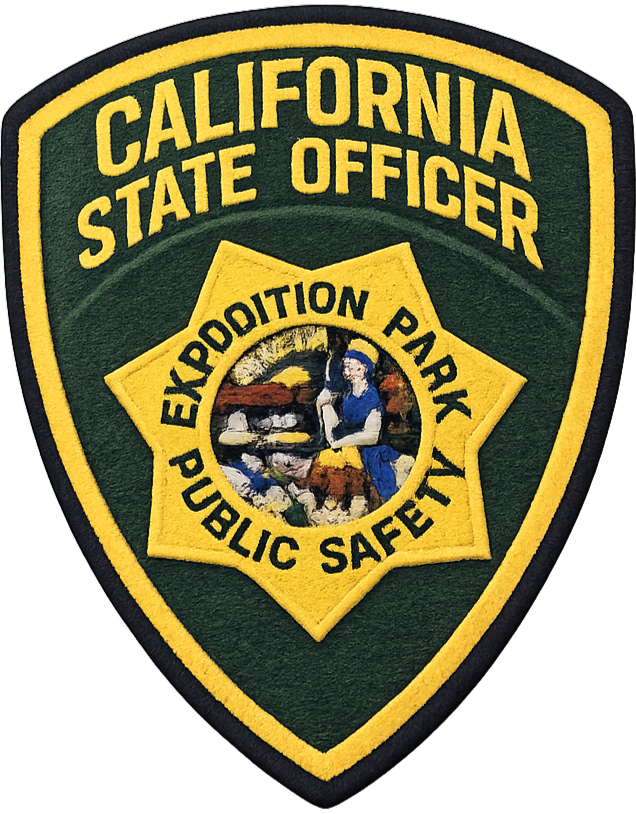 Exposition Park: Department of Public Safety logo